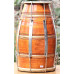 Dholak professional, Nepali/Indian rhythmic musical instrument, Medium Size - (21*26*45 cm, 8.2*10.2*17.7 inch app)