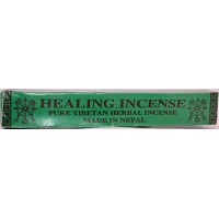 HEALING INCENSE, Handrolled, Pure Himalayan Herbal incense, sticks from Nepali Himalaya - Short Box