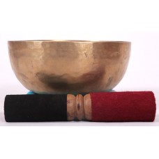 Metonic Month (METON) - Planetary, Healing, Therapeutic, Handmade Jambati Real Antique Singing Bowl (Medium Antique)