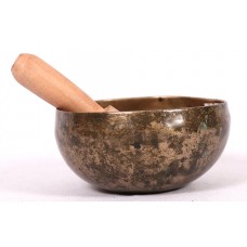 MERCURY - Planetary, Healing, Therapeutic, Handmade Cobrebati Real Antique Singing Bowl (Superior Antique)