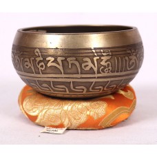 Uranus - Cast-moulded Brass Carving/Etching - Mini Size