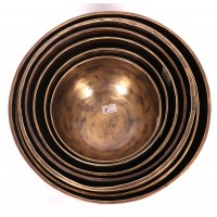 Harmonic Healing,  Musical Signing bowls SET, CHAKRA HEALING, TIBETAN SINGING BOWLS SET OF 7 NOTES -11-25.1 Cm Harmonic Healing,  Musical Signing bowls SET, CHAKRA HEALING, TIBETAN SINGING BOWLS SET OF 7 NOTES -11-25.1 Cm