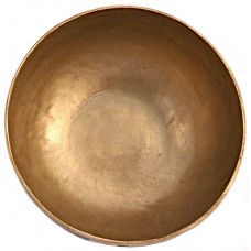 OM - Planetary, Healing, Therapeutic, Handmade, Nerabati, Normal Local Antique Singing Bowl - Small Size
