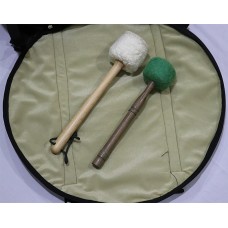 Gong bag (standard-soft) to carry gongs safely to balance body with double carry function - (For 70 cm Gong) 74 cm/ 29 Inch