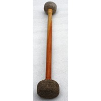 Singing Bowl DOUBLE HEADED Mallet (Drumstick/Singing Bowl Stick) to play singing bowls essential - Small/Medium Size  Singing Bowl DOUBLE HEADED Mallet (Drumstick/Singing Bowl Stick) to play singing bowls essential - Small/Medium Size