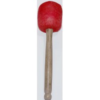 Gong Mallet, Felt Soft, Unique and practicle design of experienced Gong Master (GOVINDA TIWARI) for Gongs and JUMBO STANDING size Singing bowls - Medium Size  Gong Mallet, Felt Soft, Unique and practicle design of experienced Gong Master (GOVINDA TIWARI) for Gongs and JUMBO STANDING size Singing bowls - Medium Size