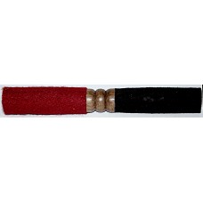DOUBLE SIDED (MCE Standard with soft carpet)  RINGER (Beater/Leather stick/Singing Bowl Stick) to play singing bowls essential - Extra Small
