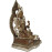 Green Tara - Nepali statue hand work in Nepal, Silver and Brown Mixed color - Large Size