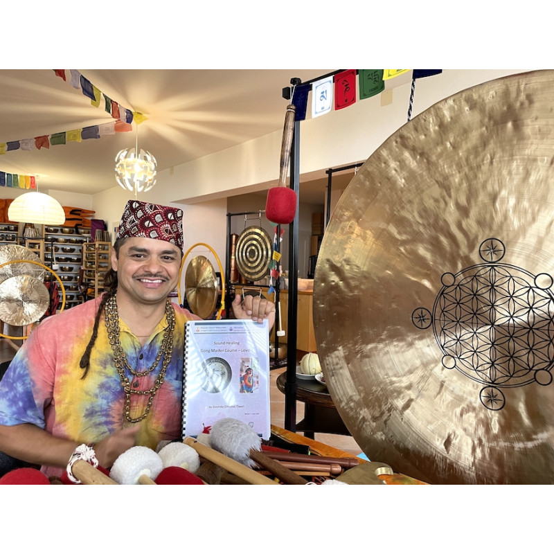 GOVINDA Pd. TIWARI – PLANETARY Singing Bowl/Gong Master, Prof. Artist