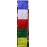 Dhrchog/Vetical Tibetan, Best Quality, Poli-Cotton Prayer Flags - Jumbo Size