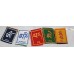 Tibetan, Hard Velvet, Best Quality, Horizontal, Door Prayer Flags (1 packet have 10 individual flags) - XX Small Size