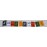 Tibetan, Hard Velvet, Best Quality, Horizontal, Door Prayer Flags (1 packet have 10 individual flags) - XX Small Size