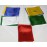Tibetan, Polister, Cheapest, Horizontal, Door Prayer Flags (1 packet have 10 individual flags) - X Small Size
