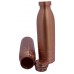 Copper Water Bottls to purify and nutralize your drinking water from Nepal -Medium size 