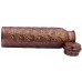 Pure cupper water bottle to drink neutral, purified and Pranik pure water, decorated, from Nepal - Medium size