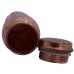Pure cupper water bottle to drink neutral, purified and Pranik pure water, decorated, from Nepal - Medium size