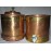 COPPER WATER FILTER WITH PURE CERAMIC CANDLES, Hand work in Nepal, murky/dirty water best purifier to neutralize from all chemicals, virus, bacteria - Medium Size
