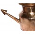 JAL NETI (pure copper) - Ayurvedic, yogic method to clean nose and mentain nasal hygen, to let vital energies flow from feet to head, to cure sinuses, face glowing treatment pot Jalneti - Small size