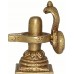 SHIVA LINGA (SHIVA LINGAM), Best quality statue hand work in Nepal by Master Artist. Shiny Yellow (Golden) Color - Small Size