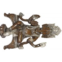 Ganesh - The Lord of Provides Prosperity, fortune and success. Best quality statue hand work in Nepal by Master Artist. Silver and Brown Mix Color - Medium Size Ganesh - The Lord of Provides Prosperity, fortune and success. Best quality statue hand work in Nepal by Master Artist. Silver and Brown Mix Color - Medium Size