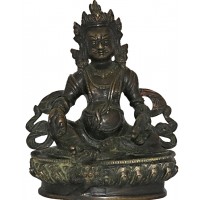 Kuber(Kubera), The Lord of wealth, hand worked in Nepal, Dark Brown color - Large Size Kuber(Kubera), The Lord of wealth, hand worked in Nepal, Dark Brown color - Large Size