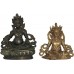 Kuber(Kubera), The Lord of wealth, hand worked in Nepal, Dark Brown color - Large Size