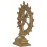 SHIVA NATARAJ - Best quality statue hand work in Nepal by Master Artist. Dim Yellow Color - Medium Size
