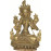 White Tara (White Saviouress) - Nepali statue hand work in Nepal (Shiny Color) - Medium Size
