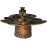 Incence Burner, Copper/Bronze, Lotus flower design, (also Candle burner) - Small Size