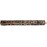 Incense stick keeping box (holder), Square Shape with nice decoration, Copper/Bronze - Medium Size