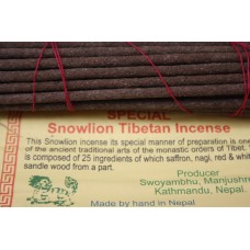 SPECIAL SNOW LINE, Handrolled, Pure Himalayan Herbal  incense, sticks from Nepal