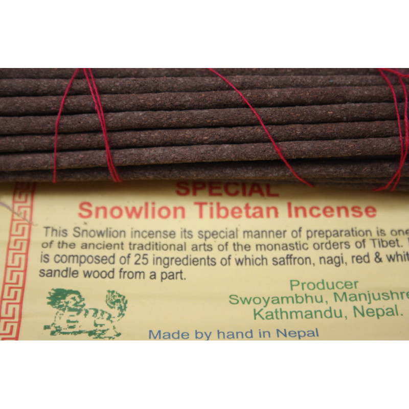 SPECIAL SNOW LINE, Handrolled, Pure Himalayan Herbal  incense, sticks from Nepal