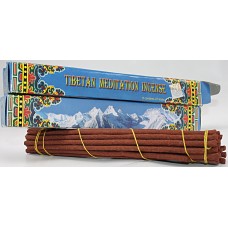 TIBETAN MEDITATION, Handrolled, Pure Himalayan Herbal incense, sticks from Nepal