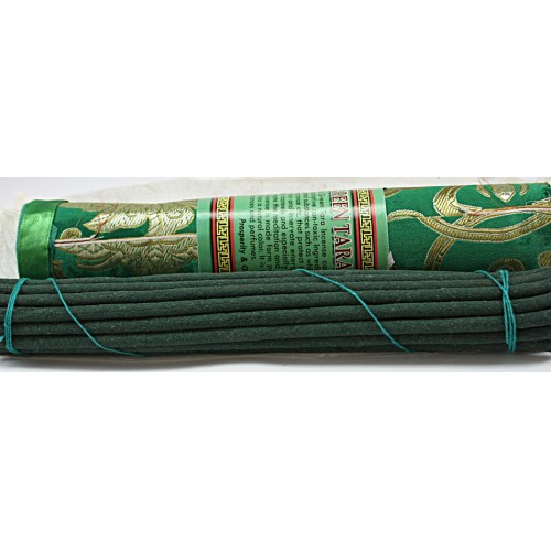 GREEN TARA, Pure Himalayan Herbal incense, sticks from Nepal - Hard box