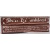 TIBETAN RED SANDALWOOD, Pure Himalayan Herbal Incense, Stick From Nepal Short Box