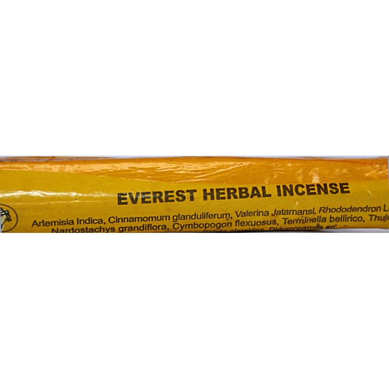 EVEREST HERBAL Handrolled, Pure Himalayan Herbal incense sticks from Nepal
