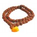 Six Faces Rudrakshya Mala from Nepal 54 Beads - Medium Size (15-16 mm)