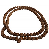 Six Faces Rudrakshya Mala from Nepal 108 Beads - Large Size (8-9 mm) Six Faces Rudrakshya Mala from Nepal 108 Beads - Large Size (8-9 mm)