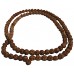 Six Faces Rudrakshya Mala from Nepal 108 Beads - Large Size (8-9 mm)