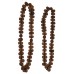 Gaurisankhar Rudrakshya Mala VERY RARE (38 Beads Gaurisankhar and 3 pcs 5 Faces)  original from Nepal, very powerful (look like two beads fused together) - Medium Size (50 mm)