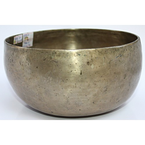 OM - Planetary, Healing, Therapeutic, Handmade, Cobrebati, Normal Real Antique Singing bowl - Small Size 