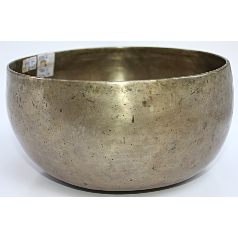 OM - Planetary, Healing, Therapeutic, Handmade, Cobrebati, Normal Real Antique Singing bowl - Small Size 