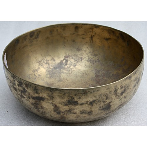 SATURN - Planetary, Therapeutic, Himalayan, Handmade, Jambati, Normal Real Antique Singing Bowl - Medium Size