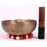 C (DO) - Musical, Healing, Therapeutic, Handmade Jambati Real Antique Singing Bowl (Medium Antique)