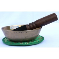 C (DO) - Musical, Healing, Therapeutic, Handmade Manipuri Real Antique Singing Bowl (Medium Antique) C (DO) - Musical, Healing, Therapeutic, Handmade Manipuri Real Antique Singing Bowl (Medium Antique)