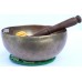 Nodical Month (Knot) - Planetary, Healing, Therapeutic, Handmade Jambati Real Antique Singing Bowl (Medium Antique)