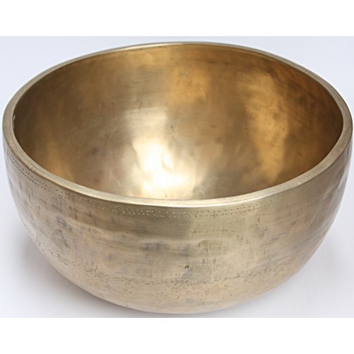 MEDITATION - Therapeutic, Healing, Himalayan, Handamde, Lingam (Navi), Superior Real Antique Singing bowl - Large Size