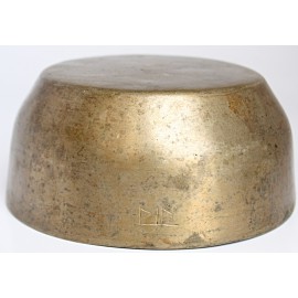 Geomagnetic Field - Thadobati, Real Antique WITH VERY SPECIAL AND UNIQUE SHAPED Handmade Singing Bowl - Extra Small Size