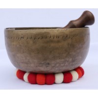 Hydrogen Gamma - Planetary, Healing, Therapeutic, Handmade Thadobati Real Antique Singing Bowl (Normal Antique) Hydrogen Gamma - Planetary, Healing, Therapeutic, Handmade Thadobati Real Antique Singing Bowl (Normal Antique)