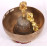 C# (DO#) - Planetary, Healing, Therapeutic, Handmade Jambati Real Antique Singing Bowl (Medium Antique)